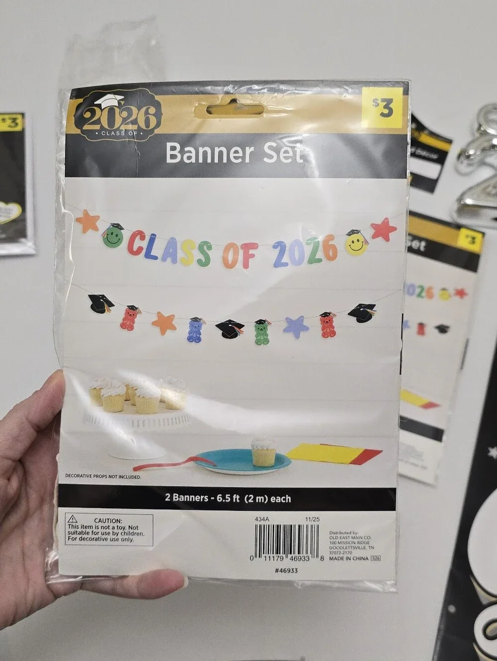 Class of 2026 Graduation Party Supplies & Decorations Lot Banner Gift Bags Cards